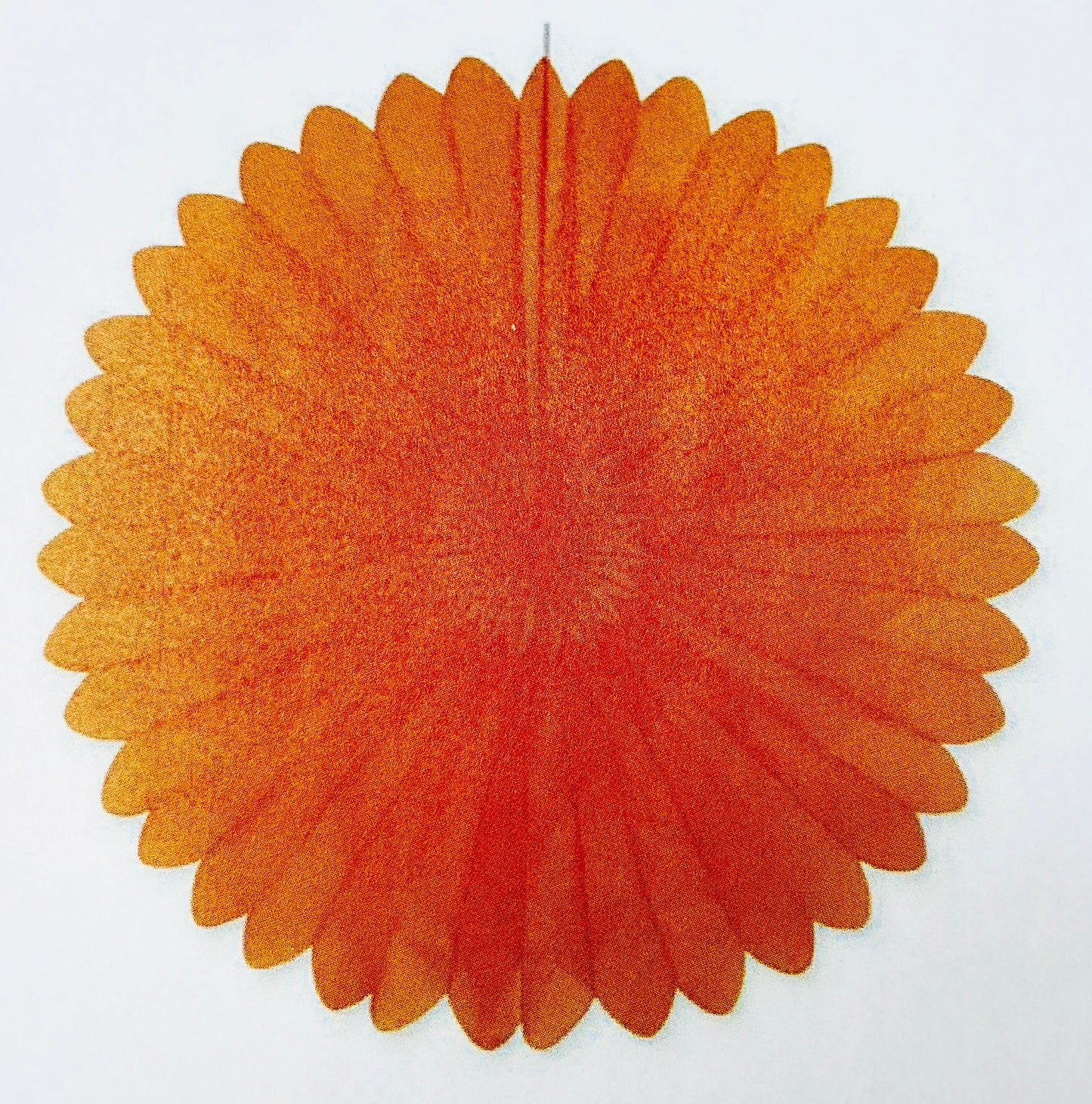 Papier Rosette (ca. 35 cm Durchmesser)