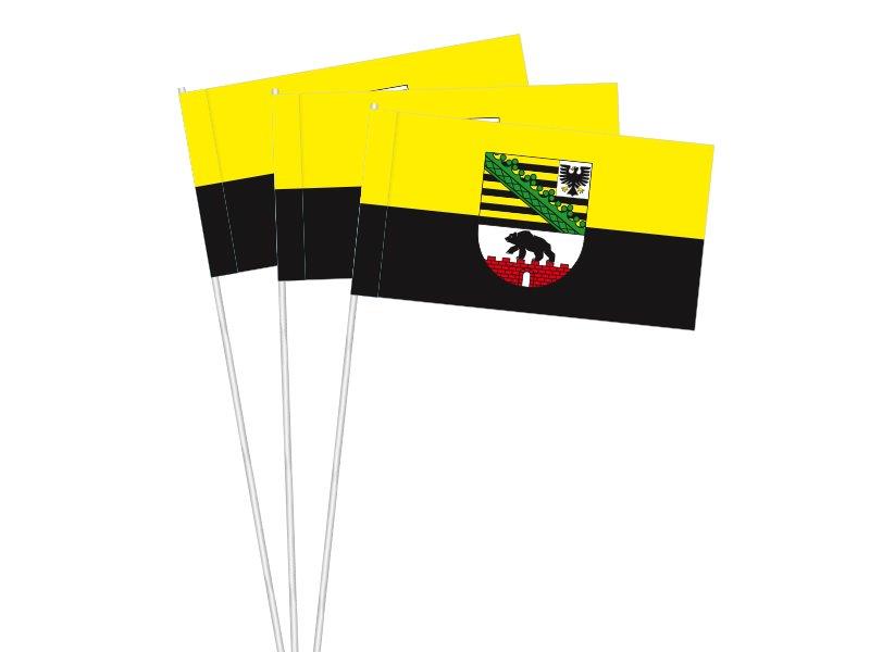 Papier-Fähnchen an 40 cm Polystyrolstab (Bundesländer)
