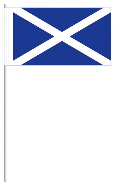 Papier-Fähnchen an 40cm Polystyrolstab (Länder)