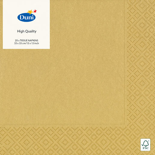 Serviette Uni (á 20 Stück, verschiedene Farben)