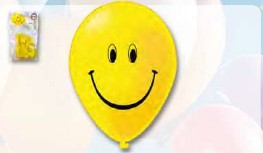 Latexluftballon "Smile" á 7 Stück