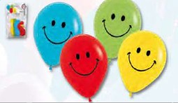 Latexluftballon "Smile" á 7 Stück