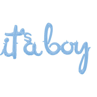 Folienballon Schriftzug "It´s a Boy"