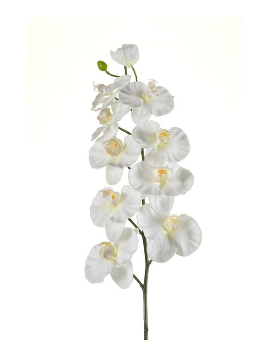 Textil Orchidee "Phalaenopsis" mit 9 Blüten