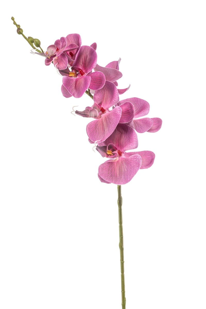 Textil Orchidee "Phalaenopsis" Blüte (weiß, pink, fuchsia)