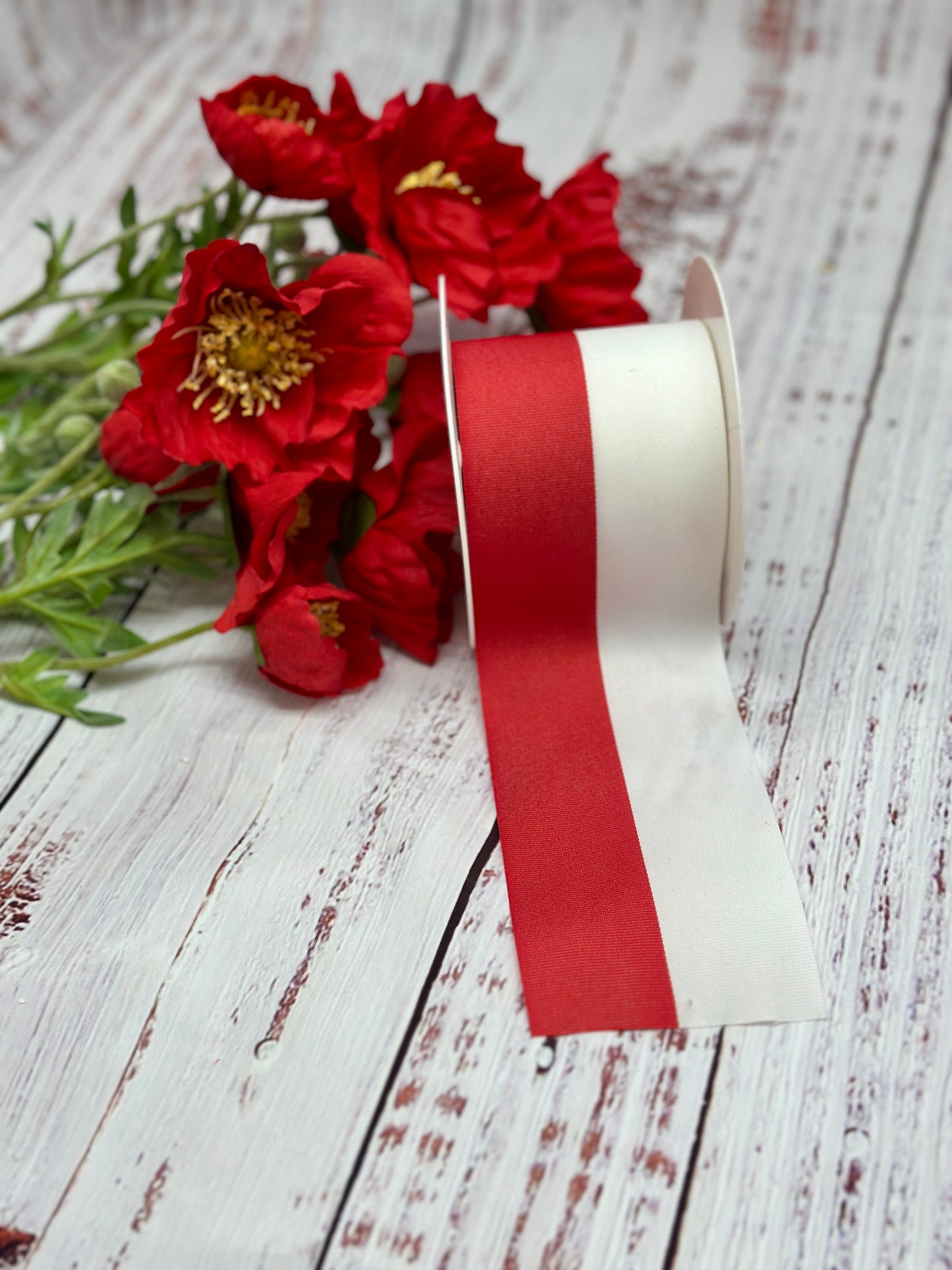 Festband rot/weiß á 25 m