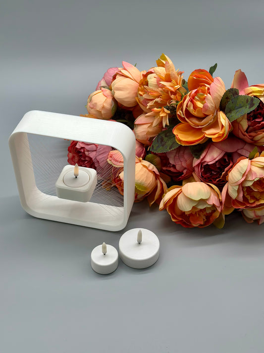 LED-Teelicht "Maxi" glatt (6,1 x 2,2 cm)