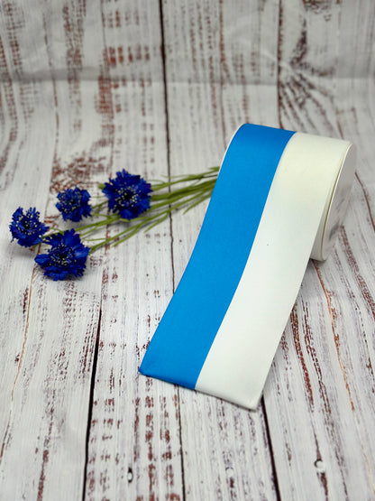 Festband weiß/blau á 25 m